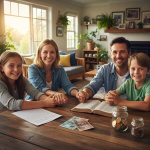 family holding hands